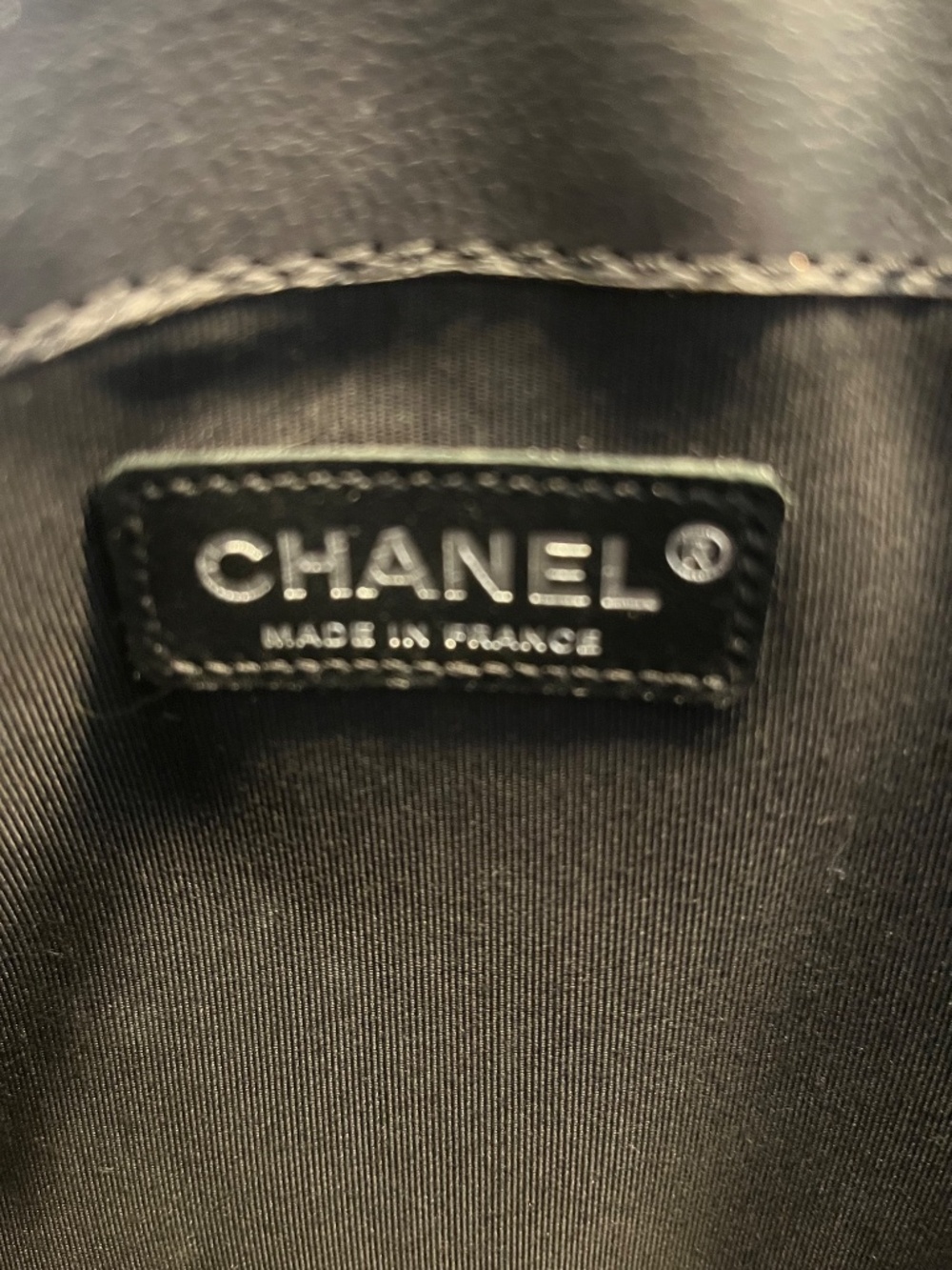 Chanel XL Reverso Boy Bag Black Excellent!! - Picture 8 of 9